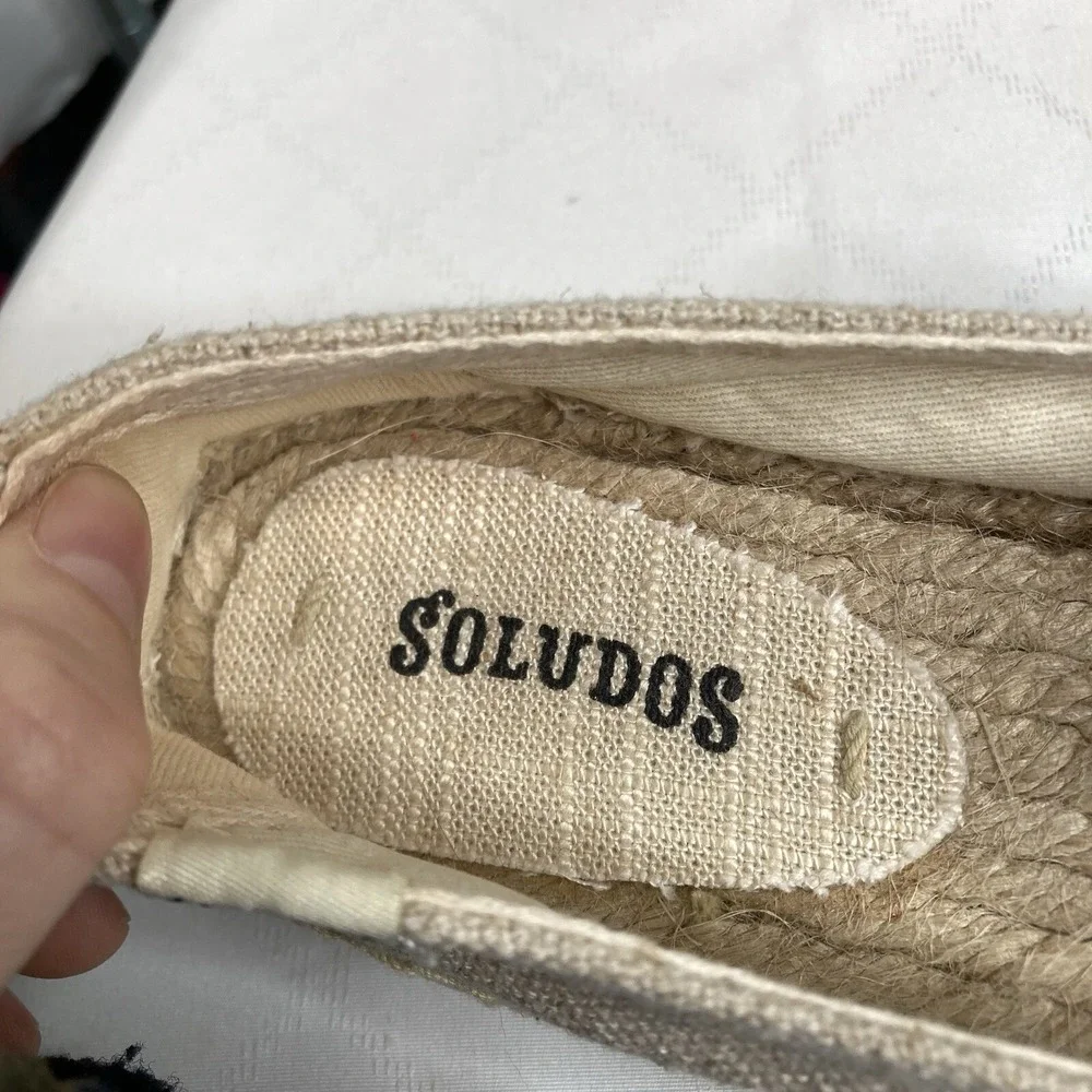 Soludos Women's Pride Rainbow Smoking Slipper Espadrilles Size 7 Boho Chic‎ Ally